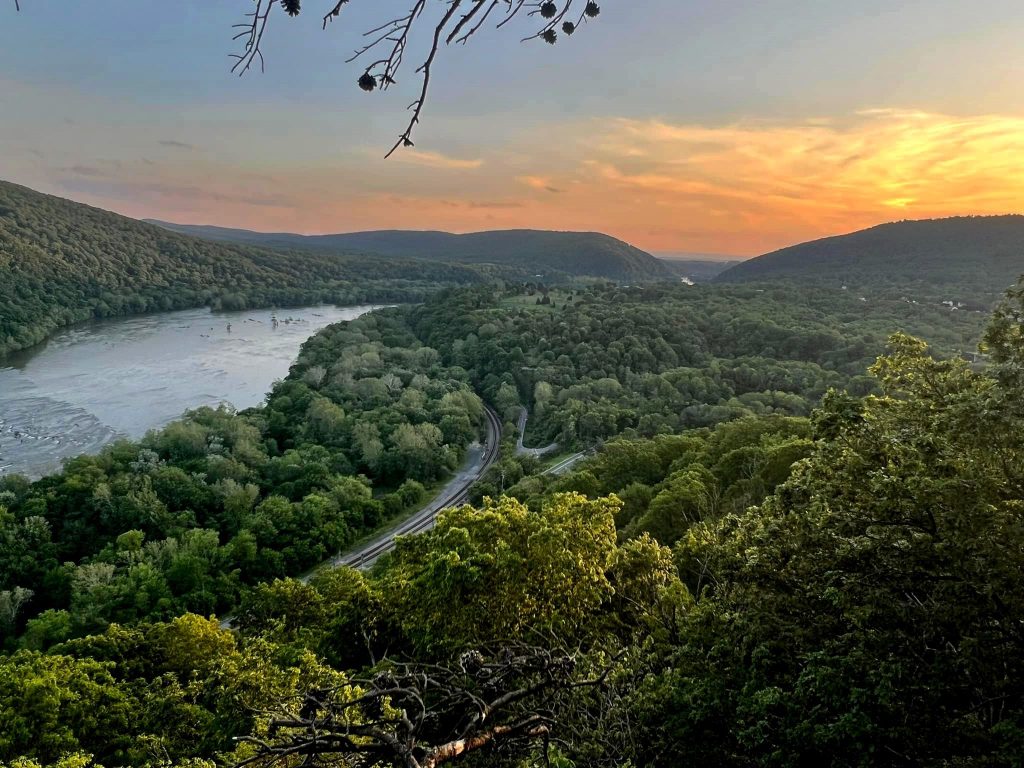 Weverton Overlook on Appalachian Train - Photo by Megan Curry Weverton Overlook on Appalachian Train - Photo by Megan Curry