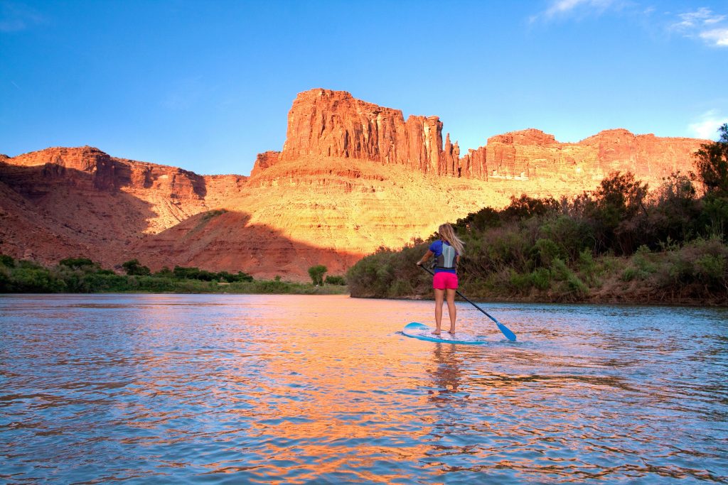 paddle boarding in moab paddle boarding in moab