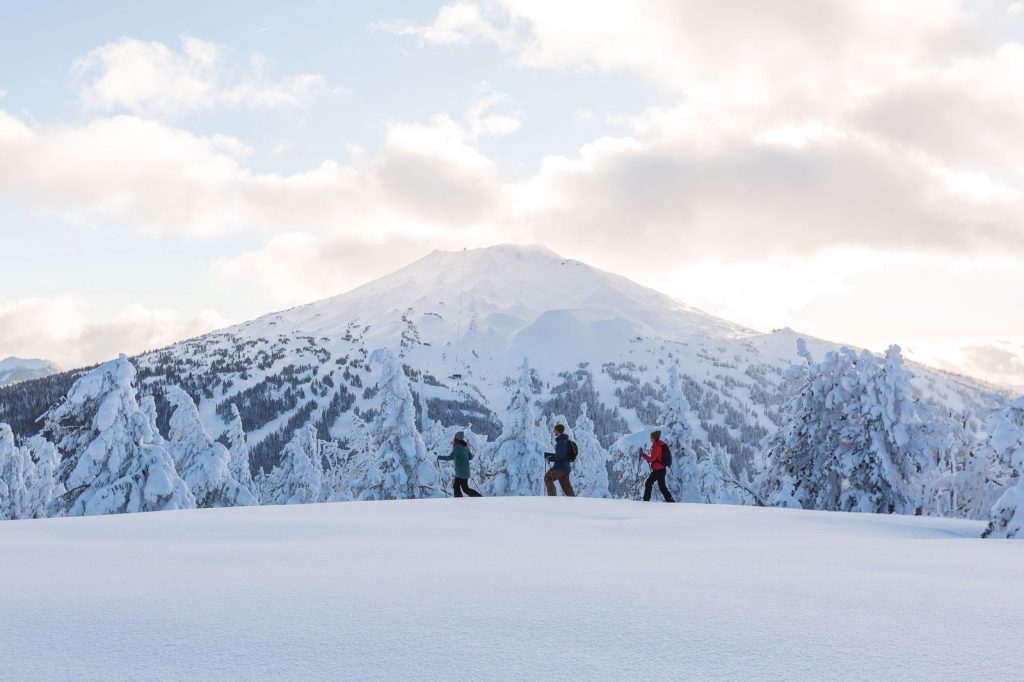 snowshoe tumalo mountain snowshoe tumalo mountain