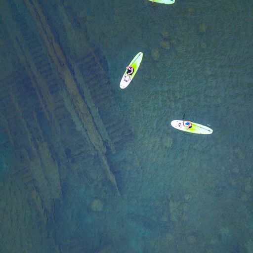 Shipwreck and Stand Up Paddle Board in Lake Huron - Alpena Convention and Visitors Bureau