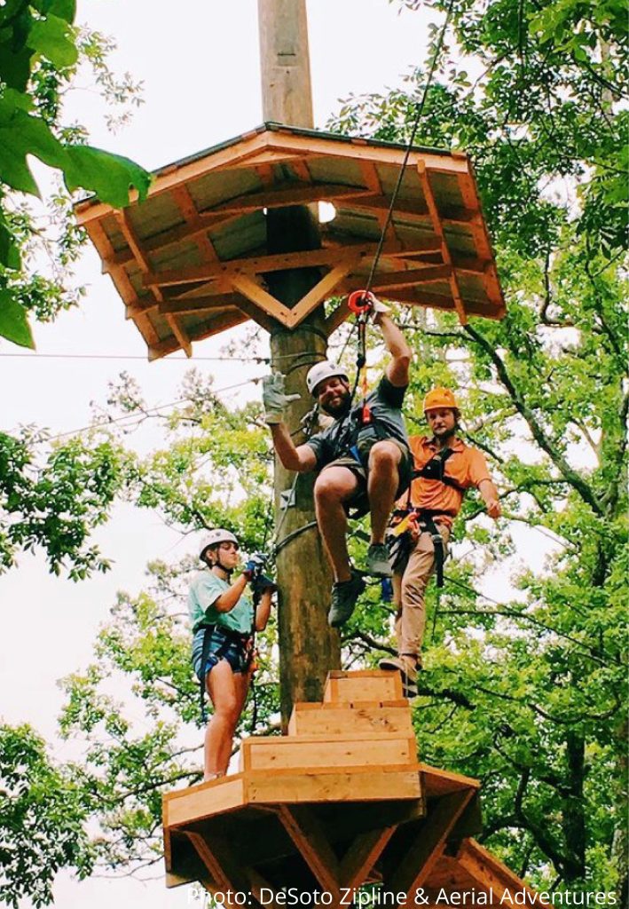 DeSoto Zipline and Aerial Adventure DeSoto Zipline and Aerial Adventure
